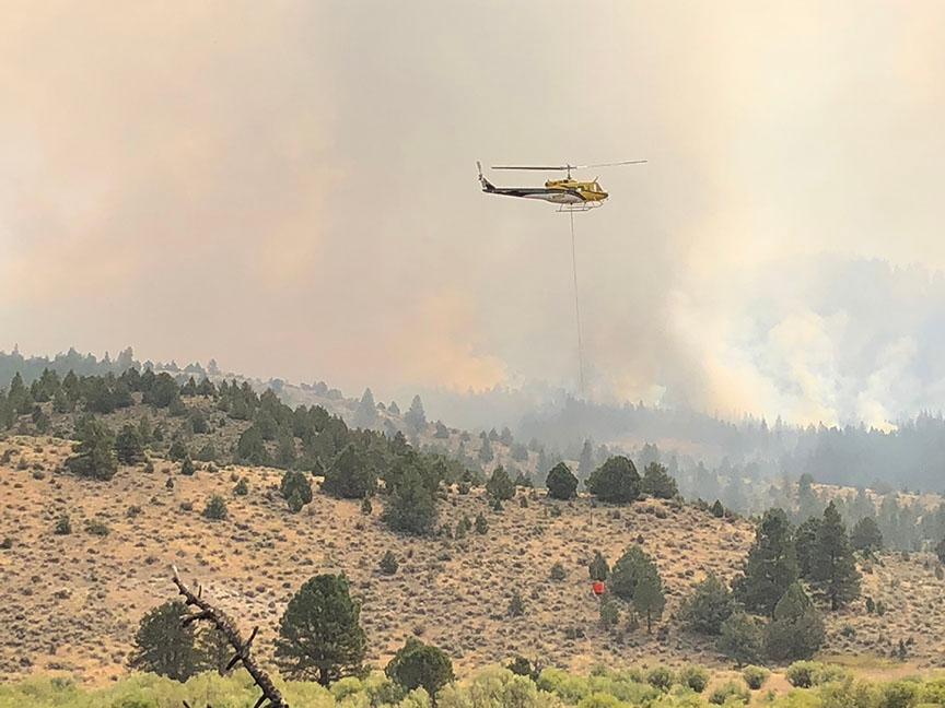 Firefighters ask the public to keep personal drones on the ground to enable aircraft to engage on wildfires