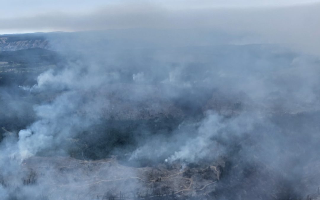 Elbow Creek Fire is reported at 21,928 acres and 25 percent contained