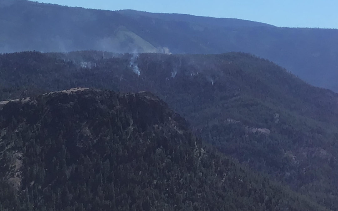Lewis Rock Fire update for Thursday, July 8
