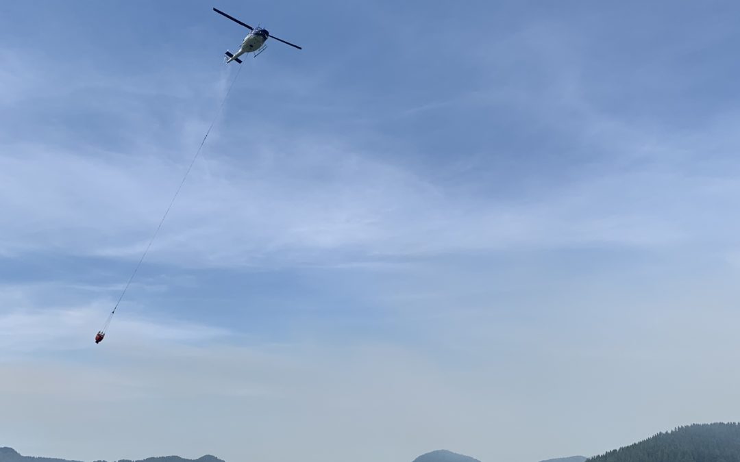 Firefighters make progress lining Cedar Butte Fire; Red Flag Warning issued for Friday