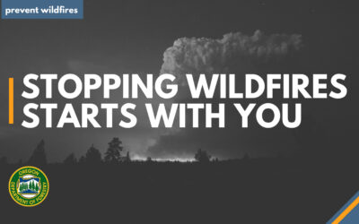 ODF urges wildfire prevention with all of Oregon in fire season
