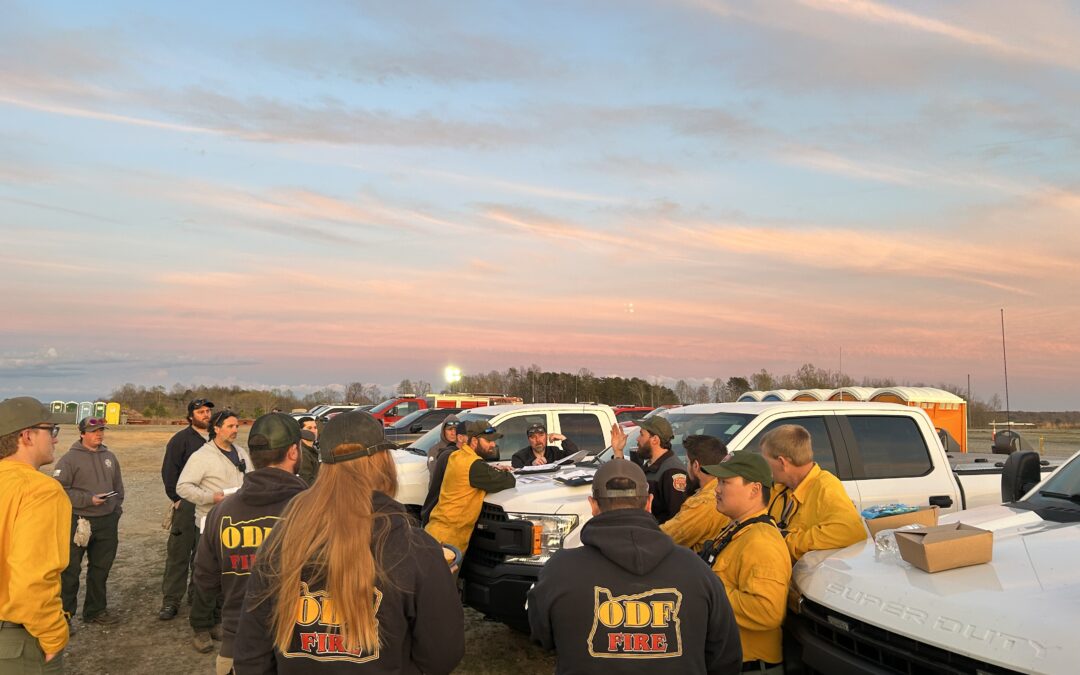 ODF firefighters return home from North Carolina