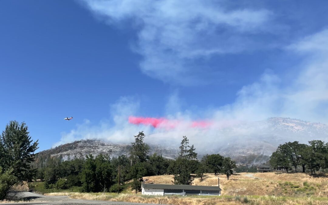Firefighters hold Upper Applegate Fire overnight, line 70% of the fire’s perimeter