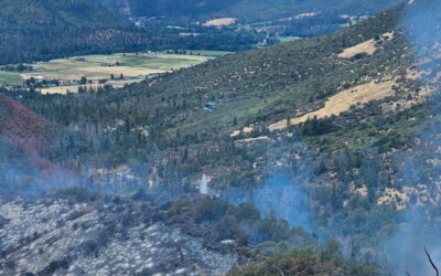 Upper Applegate Fire line strengthened overnight
