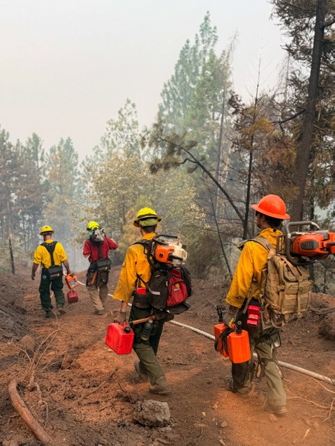 East Evans Creek Fire 2026 7-21
