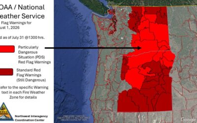 Dangerous Situation for Fire Weather and Activity