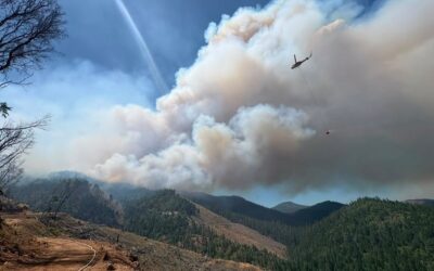 Firefighters Prepare for Critical Weather on East Evans Creek Fire
