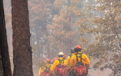 Aggressive suppression efforts continue through critical fire weather on East Evans Creek Fire